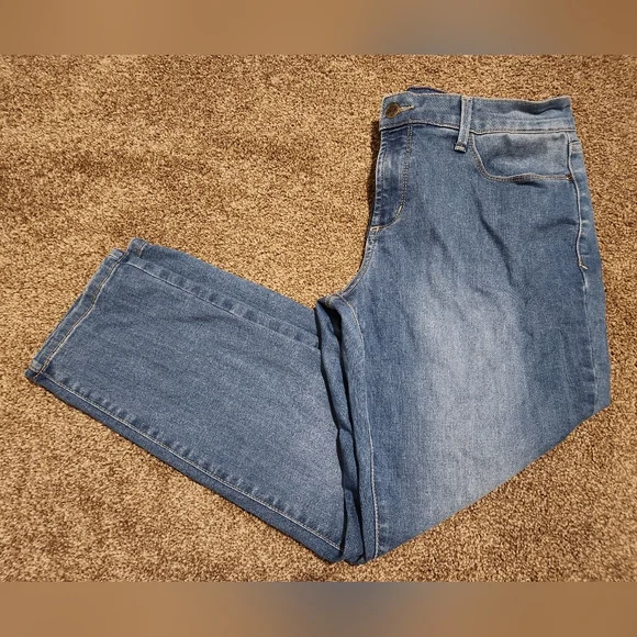 NYDJ Nichelle Ankle Blue Jeans Size 12 Petite - Picture 5 of 12